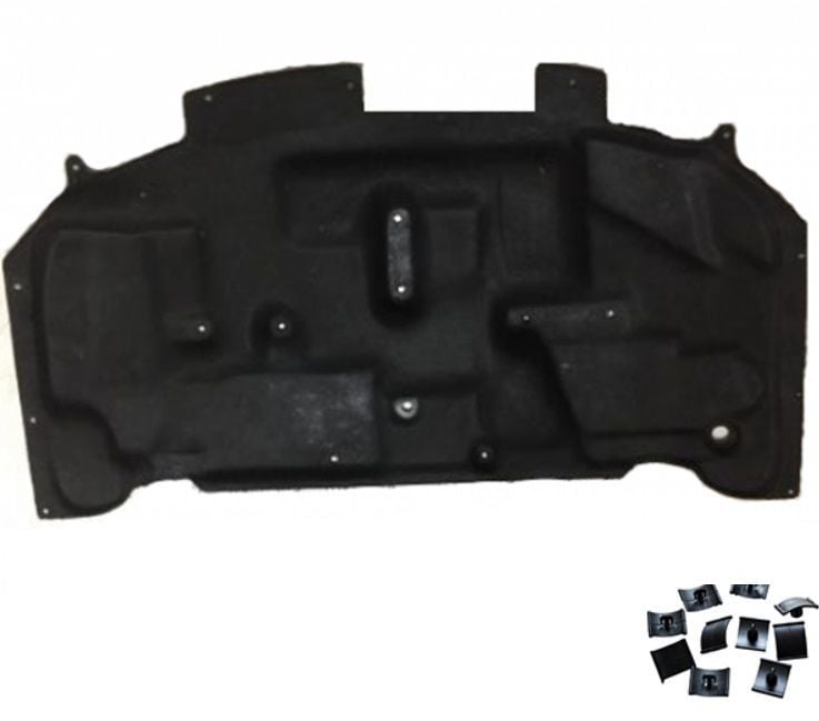 Opel Astra G Motor Kaput Keçesi İzolasyon / Kaput Keçe İzolasyon Klipsi Set (16 Adet)