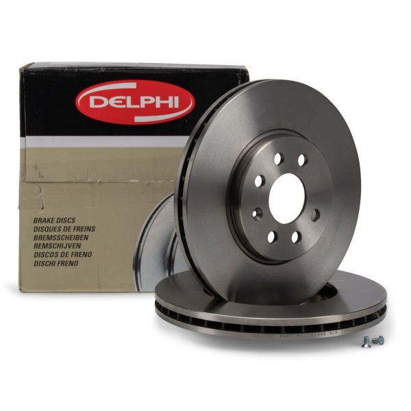 Opel Astra H Ön Fren Diski 4 Bijonlu | DELPHI BG3989