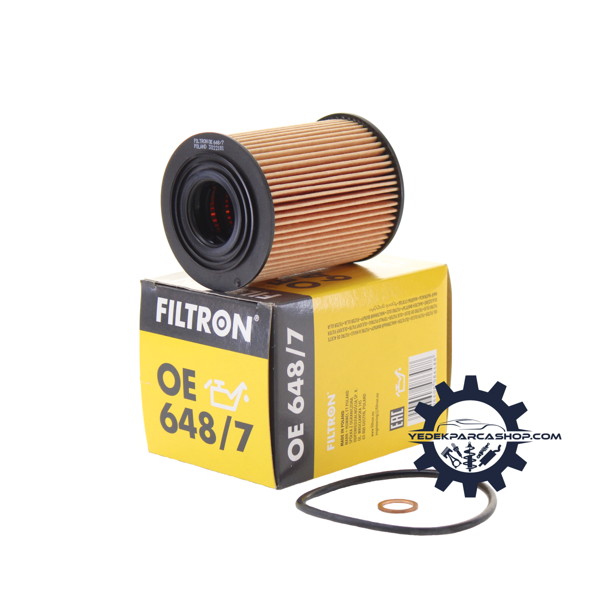 Chevrolet Epica 2.0 Dizel Yağ Filtresi | FILTRON OE648/7