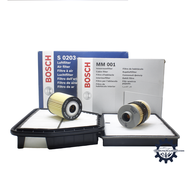 Opel Antara 2.0 Dizel Periyodik Bakım Filtre Seti Bosch Marka Ürün 2007-2011