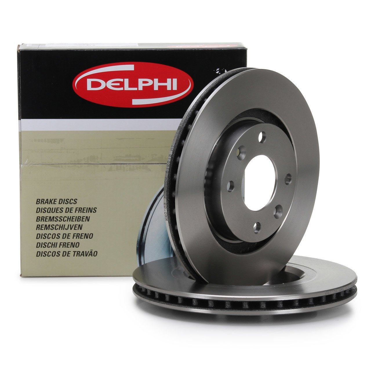 Citroen Ds5 Ön Fren Disk Takımı Hava Soğutmalı | DELPHI BG4166