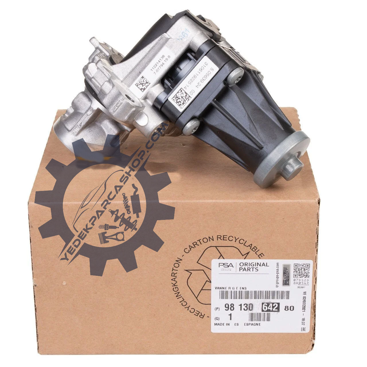 Peugeot Rifter 1.5 Hdi Egr Valfi Orijinal | PSA 9829870080