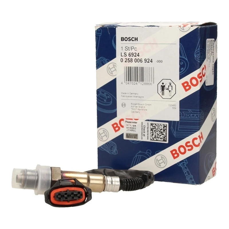Opel Corsa C 1.2 / 1.4 Benzinli (Z12XEP-Z14XEP) Oksijen Sensörü Konum 1 | BOSCH 0258006924