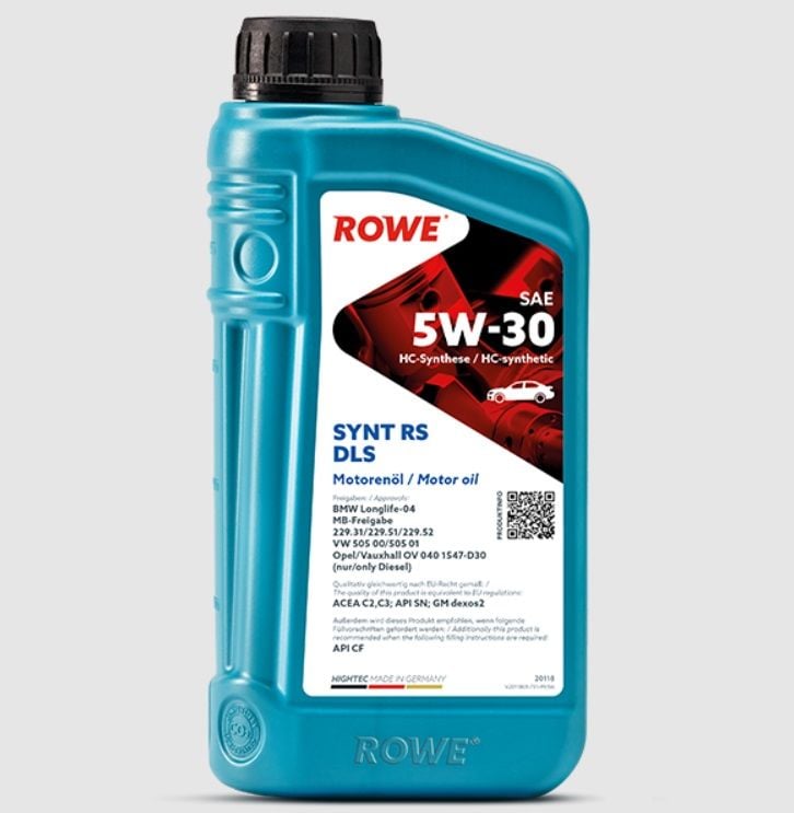 Rowe Hightec Synt Rs Dls SAE 5W30 Motor Yağı 1 Litre