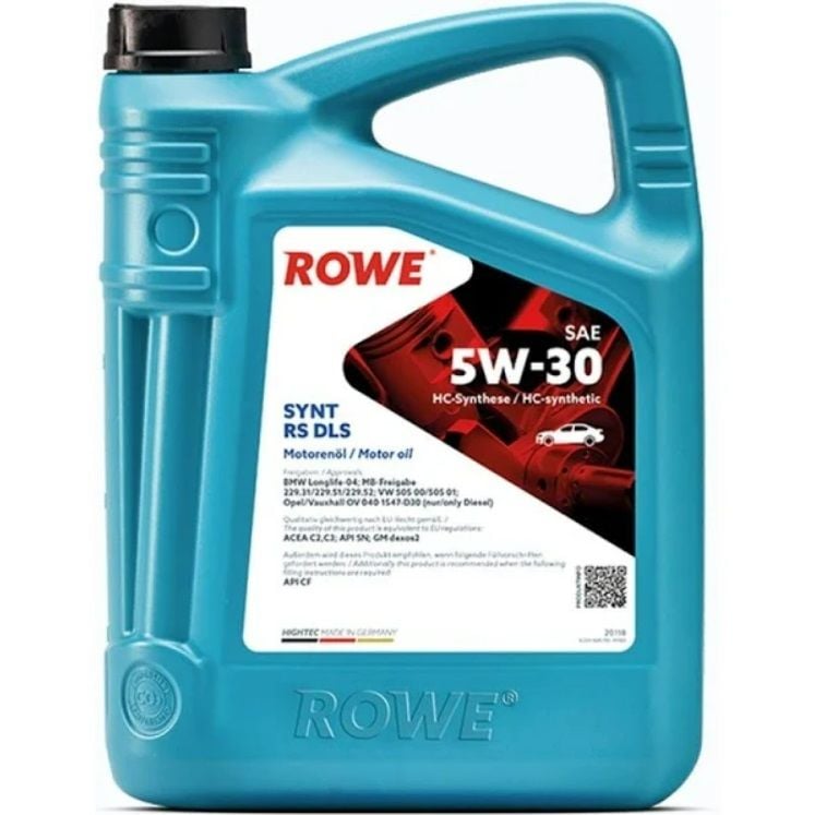 Rowe Hightec Synt Rs Dls SAE 5W30 Motor Yağı 5 Litre