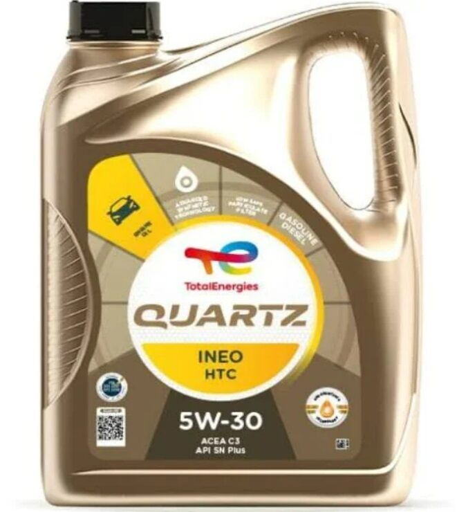 Total Quartz İneo HTC 5W-30 Motor Yağı 4 Litre