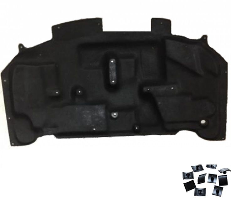 Opel Vectra B Motor Kaput Keçesi İzolasyon / Kaput Keçe İzolasyon Klipsi Set (16 Adet)