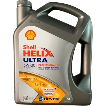 Shell Helix Ultra Pro AG 5W/30 5 Litre DEXOS2-C3 DPF Onaylı Motor Yağı