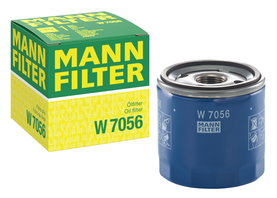 Opel Astra K 1.0 / 1.2 Turbo Benzinli Motor Yağ Filtresi | MANN W7056